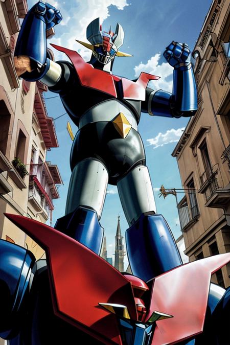 afrodit4 robot, mazinger robot 