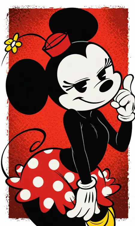 Minnie Mouse // Mickey Mouse Shorts 2013