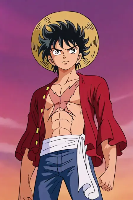 Saint Seiya style (anime version 80's) illustriousXL