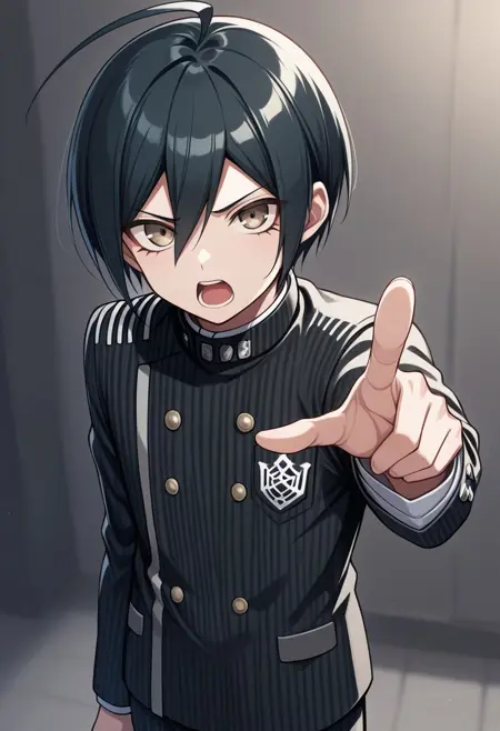 Shuichi Saihara - Danganronpa V3 (Commission) - Pony + Illustrious