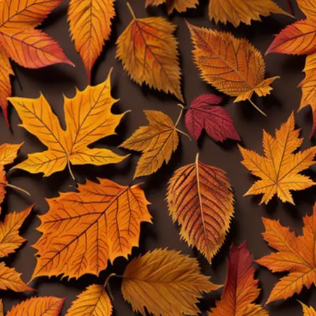 Autumn leaves texture