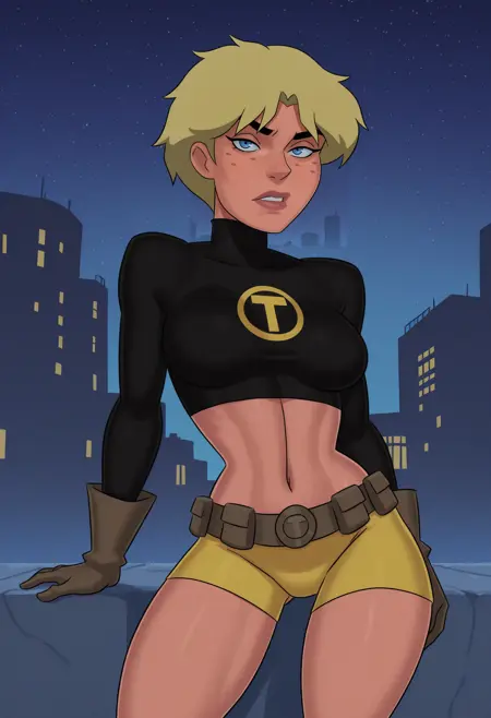 Terra, Tara Markov, (Something Unlimited/DC comics), LoRA, Illustrious XL