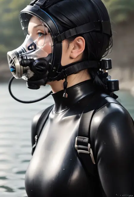 Scuba Full Face Mask Mix 2