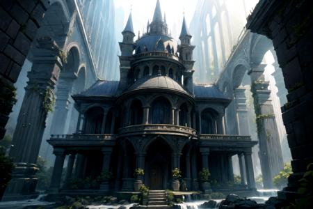 (highly detailed:1.3), 
<lora:wrench_elven_arch-04:0.9>, wrench_elven_arch, a massive, multi-tiered elven palace adorned with flowing waterfalls, its cascades forming staircases between ethereal realms,
Ultra-detail, (highres:1.1), best quality, (masterpiece:1.3), cinematic lighting,  <lora:add_detail:0.5>,  <lora:epi_noiseoffset2:1>