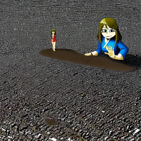 Giantess Miis Collage Style