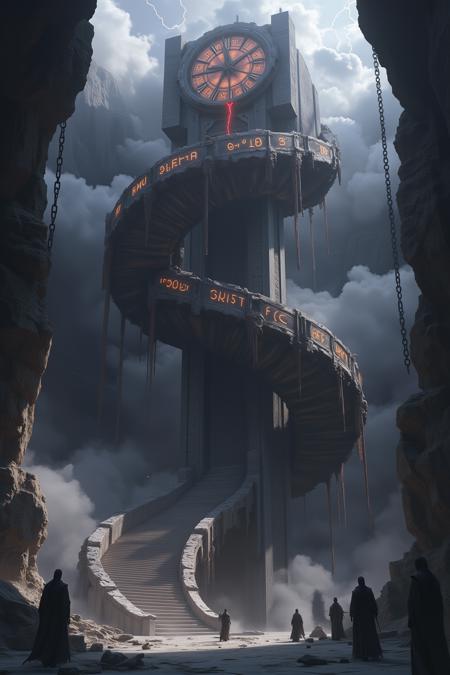 Stylized-cg scene-loco flux-1.0