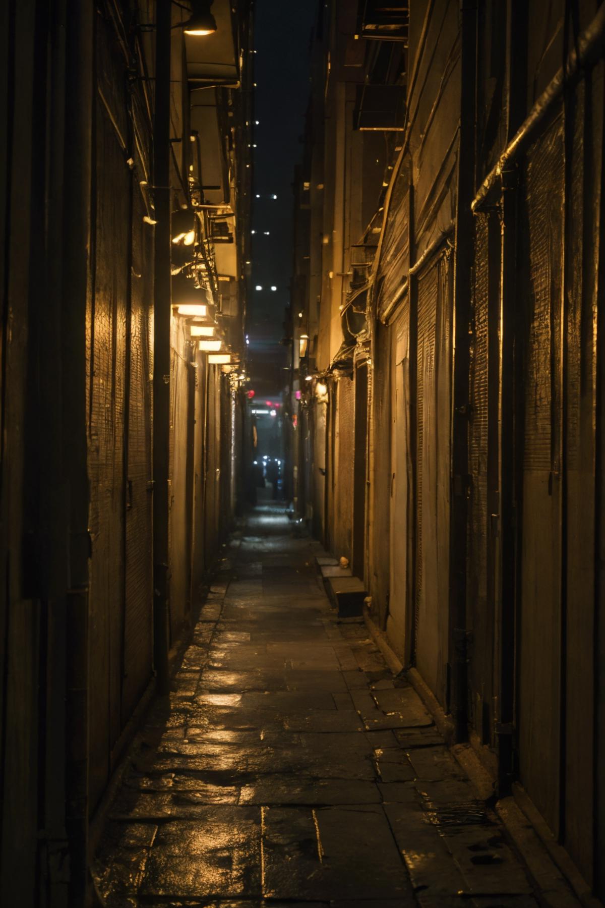 dirty alley image by ruanyi