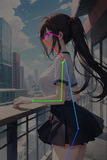 [OpenPose] From side