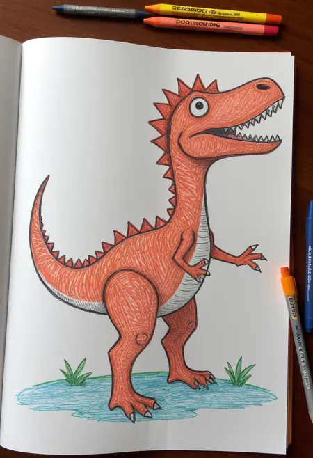 Kid's Drawing Style