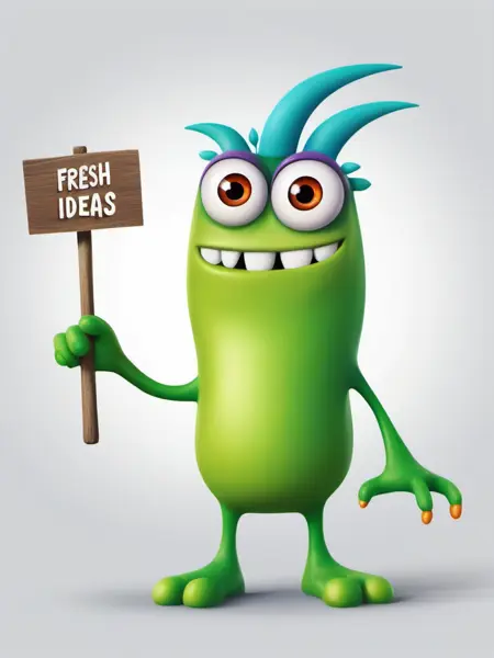 FRESH IDEAS@Cartoon monsters