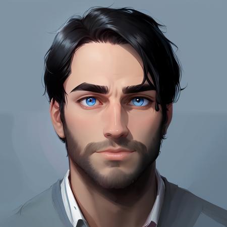 Portraits X Flat Style. LoRA v1.0