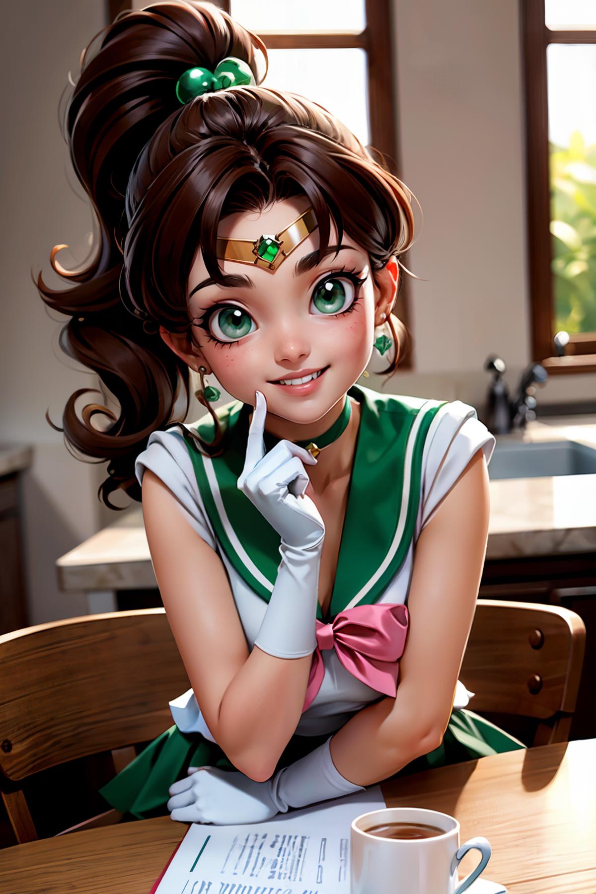 Makoto Kino (木野 まこと) / Sailor Jupiter (セーラージュピター) - Sailor Moon (美少女戦士セーラームーン) image by wikkitikki