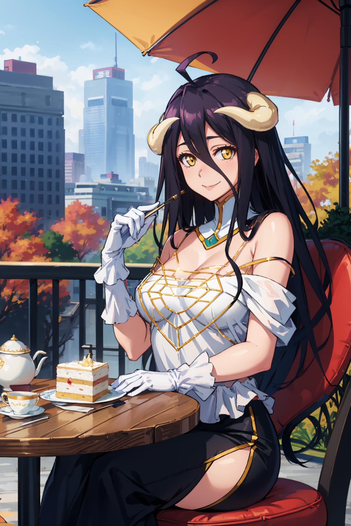 [justTNP] Albedo | Overlord image by novowels
