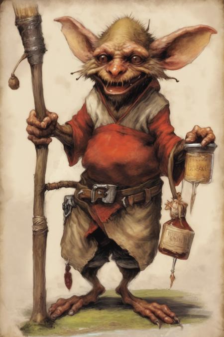 <lora:Jean-Baptiste Monge Style:1>Jean-Baptiste Monge Style - Iratxoak, Basque imps, which can be helpful or mischievous depending on how well one treats them.