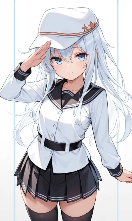 [IllustriousXL v0.1] Verniy (KANCOLLE)