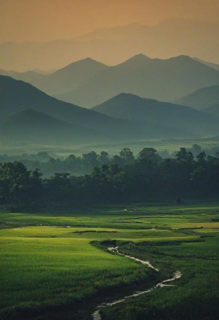 wallpaper for android smartphone,  by Kuindzhi