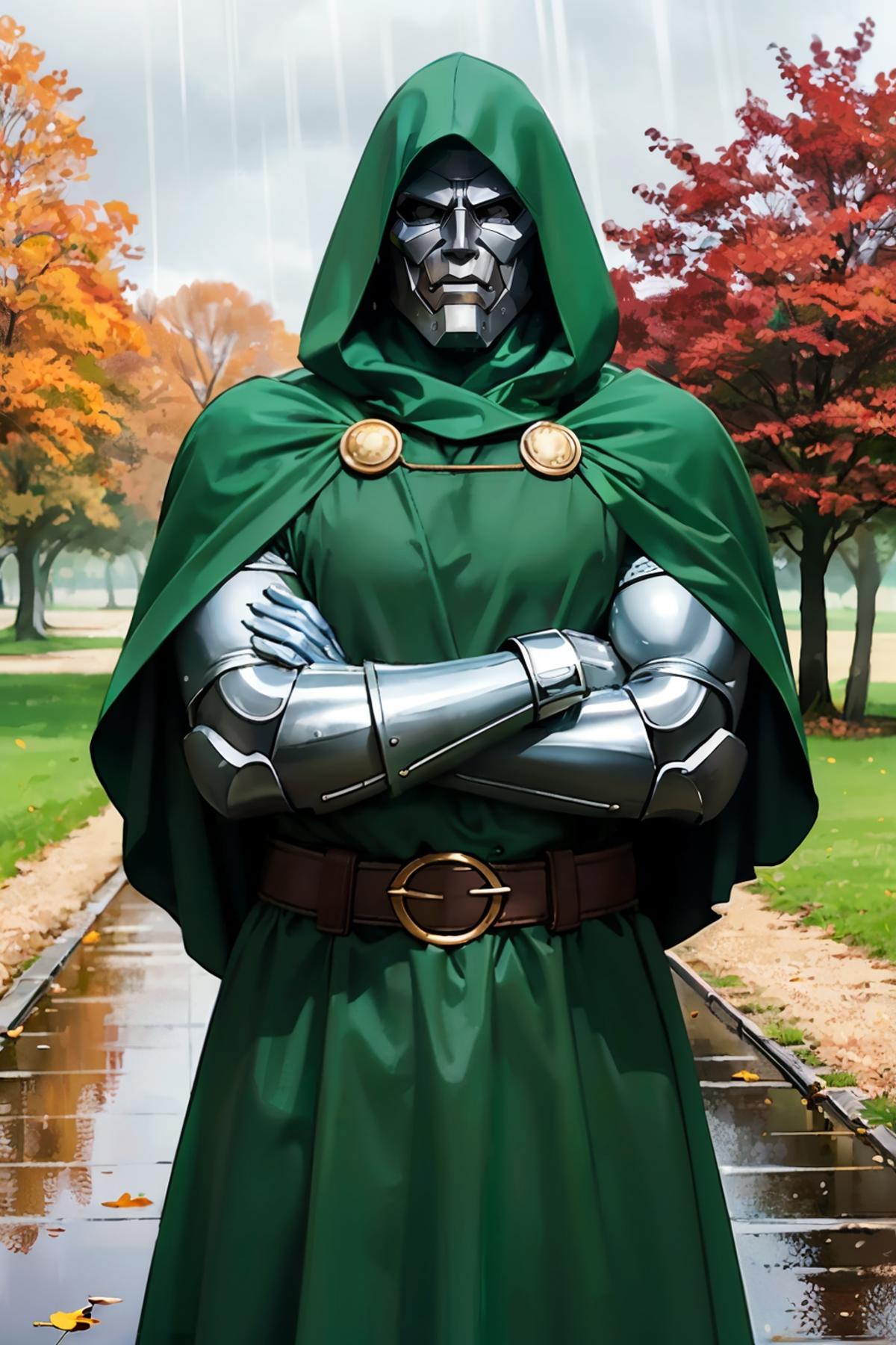 Doctor Doom from Marvel Comics image by wikkitikki