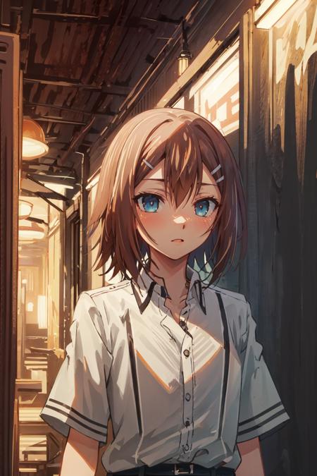 highly detailed,{best quality}, {{masterpiece}}, {highres}, original, extremely detailed 8K wallpaper,masterpiece, best quality, illustration, beautifully detailed eyes,cinematic lighting,Hideyoshi, upper body,