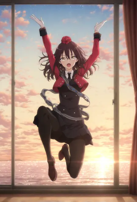 Luminous Witches *Anime Style* LoRA for VPred NoobXL