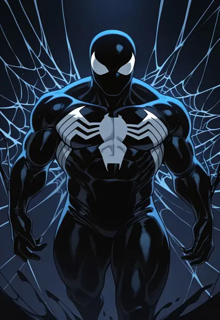 Symbiote Spider-Man Suit "1994" Blacksuit (Spider-Man The Series) [Illustrious/Pony]
