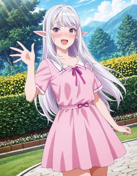Marie (マリー) | Nihon e Youkoso Elf-san (Welcome to Japan, Ms. Elf!) | Novel / Anime Character | Illustrious