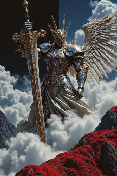 B_Fantasy Armored Style_Warrior Scene Generation v1.0