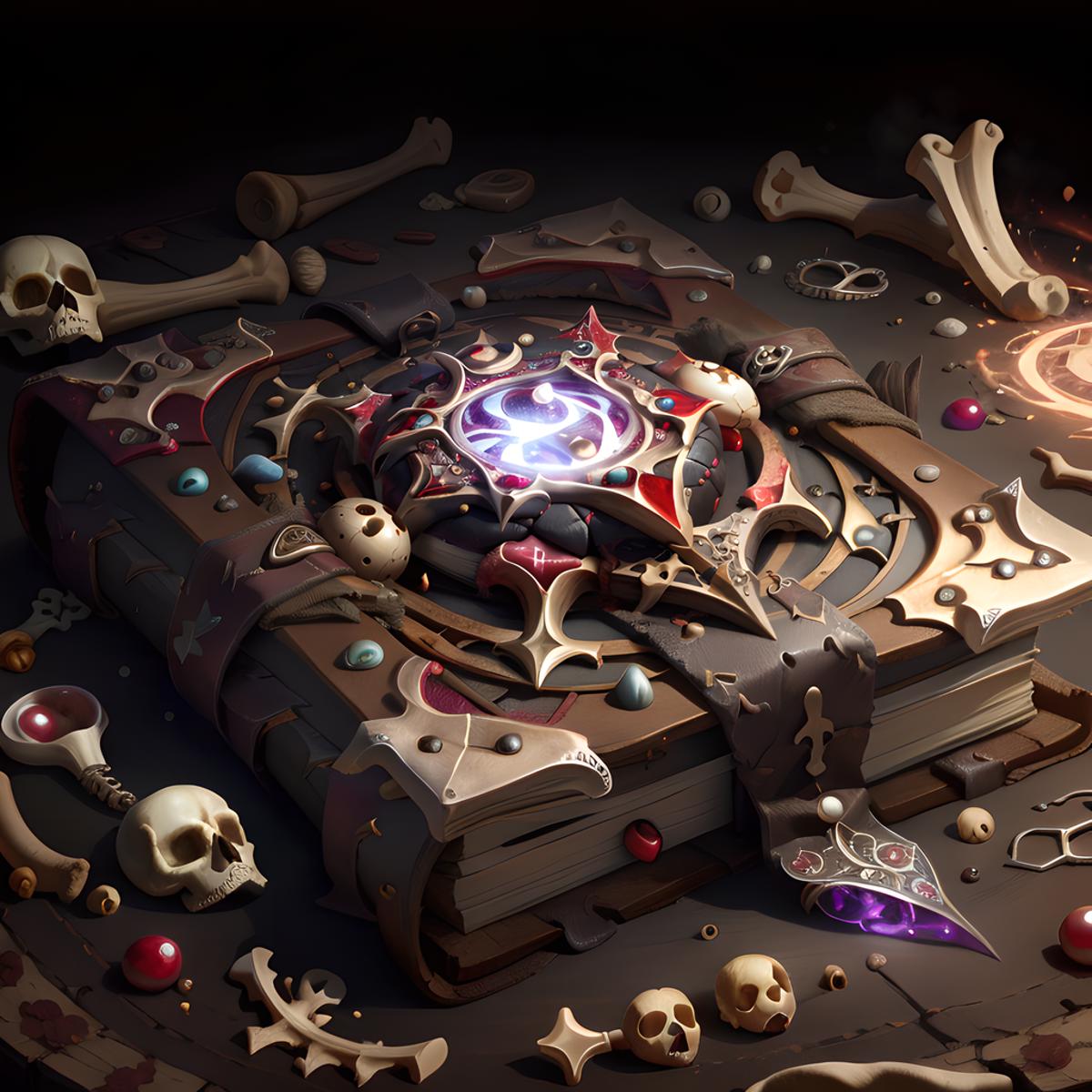 Bone Magic - Grimoire image by navimixu