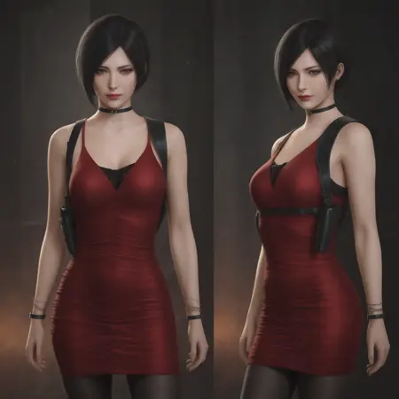 Ada Wong 艾达王 - Resident Evil Re 2 生化危机2重制版