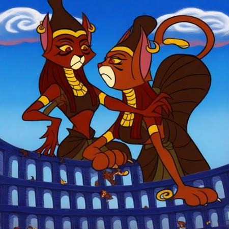 Bastet (Hercules the animated series) V1
