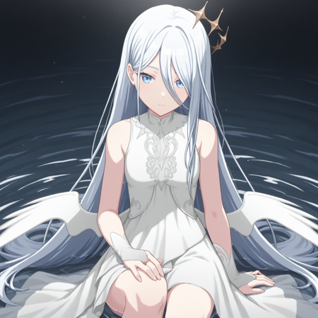 Blanche Aile Dress (Yoisaki Kanade) / Project SEKAI IllustriousXL