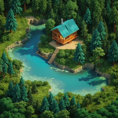 [Style/XL] Isometric Tile Map✨ v1.0