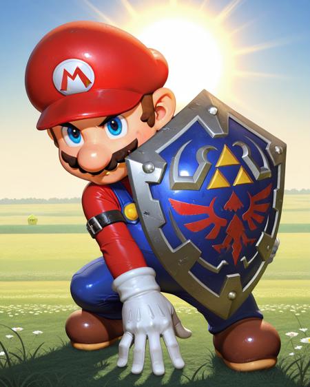 Hylia-Shield (Illustrious-Concept) from The Legend of Zelda - Series Illustrious