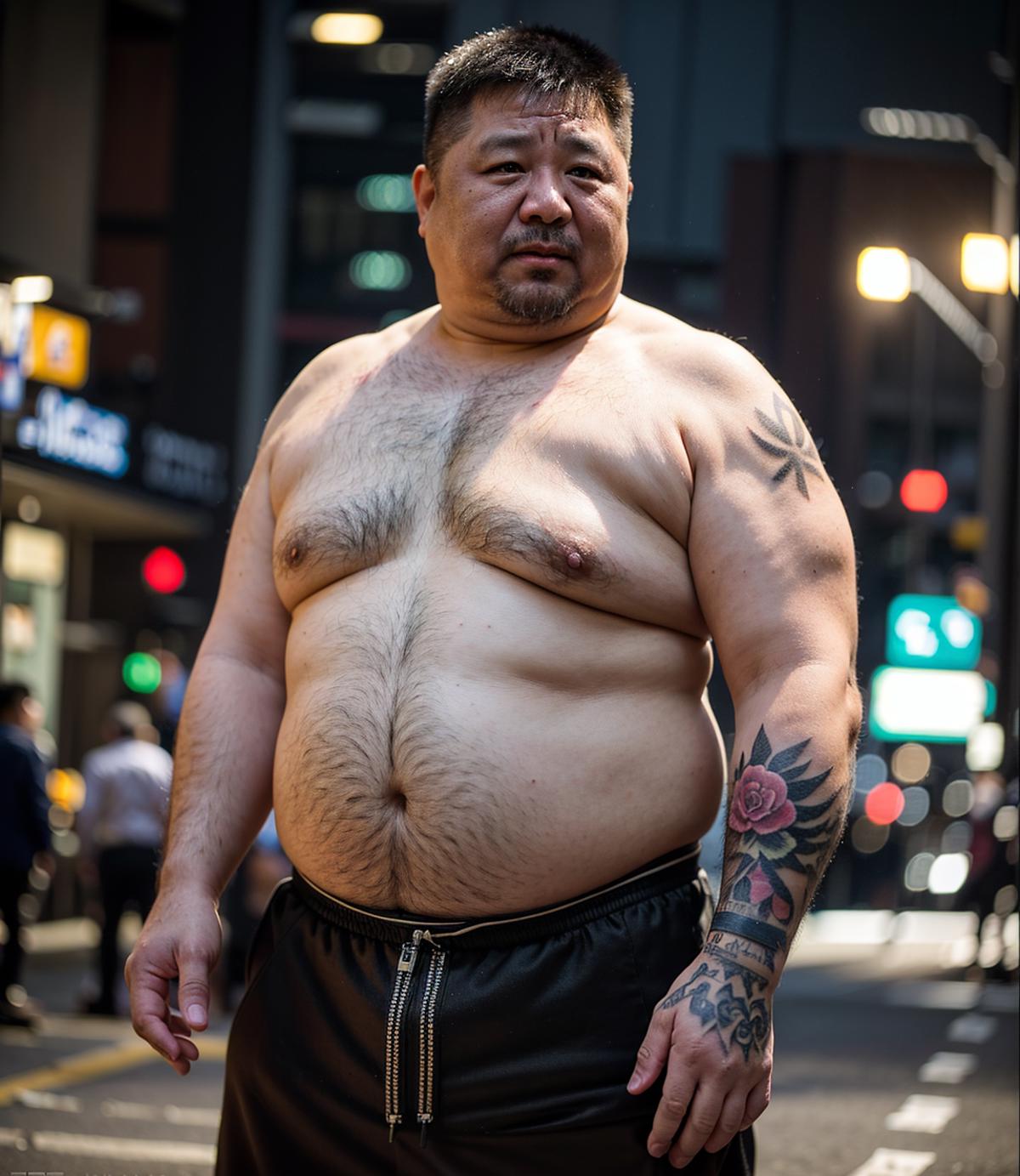 Nude Asian Chubby male (亚洲肥胖男性人体) image by psaska678
