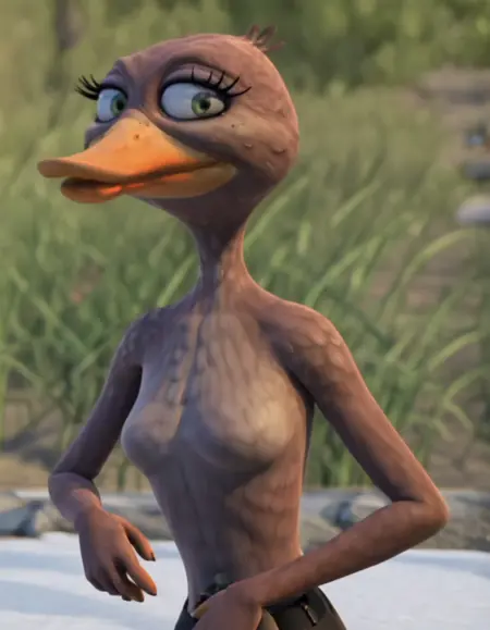 Daphne, Phillis, Jassy from "The ugly duckling and me"