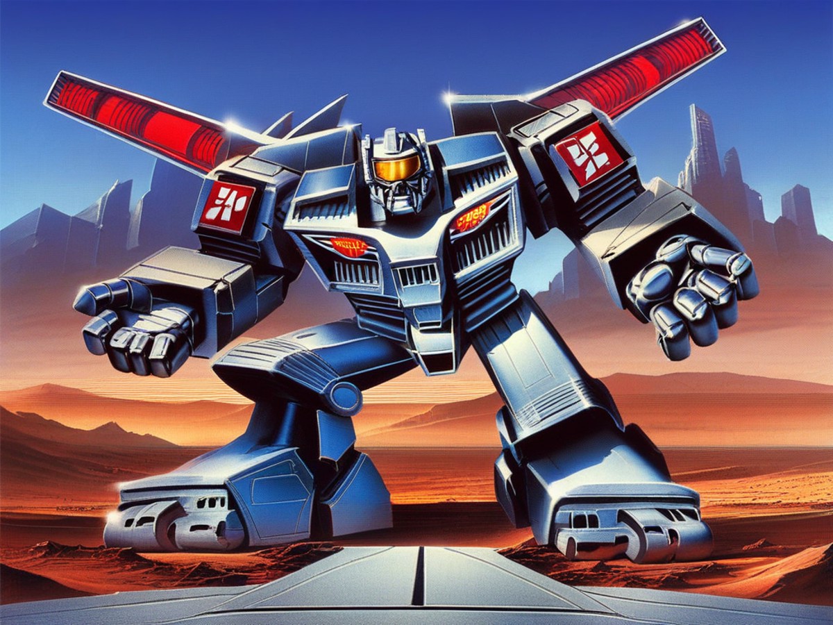 (transformers:0.5), desolate, robotic hellscape, metal planet, cybertron landscape
score_8_up  <lora:Transformers G1 Boxar...