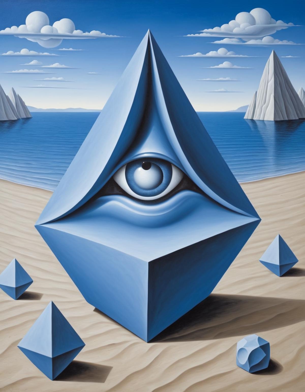 FF Style: Rafal Olbinski | Surrealist image by idle