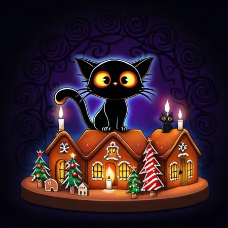 ☃️🐈‍⬛ Black Catsy Xmas 🐈‍⬛☃️