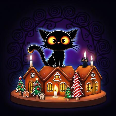 ☃️🐈‍⬛ Black Catsy Xmas 🐈‍⬛☃️ v1.0