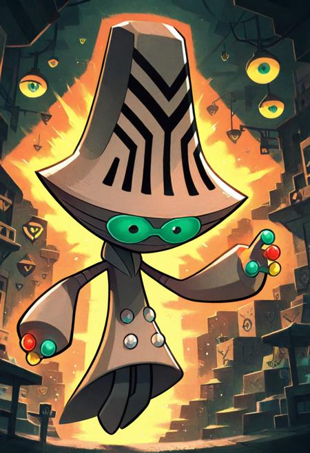 Beheeyem: The truth is out there | オーベム (Pokedex #0606) v1.0