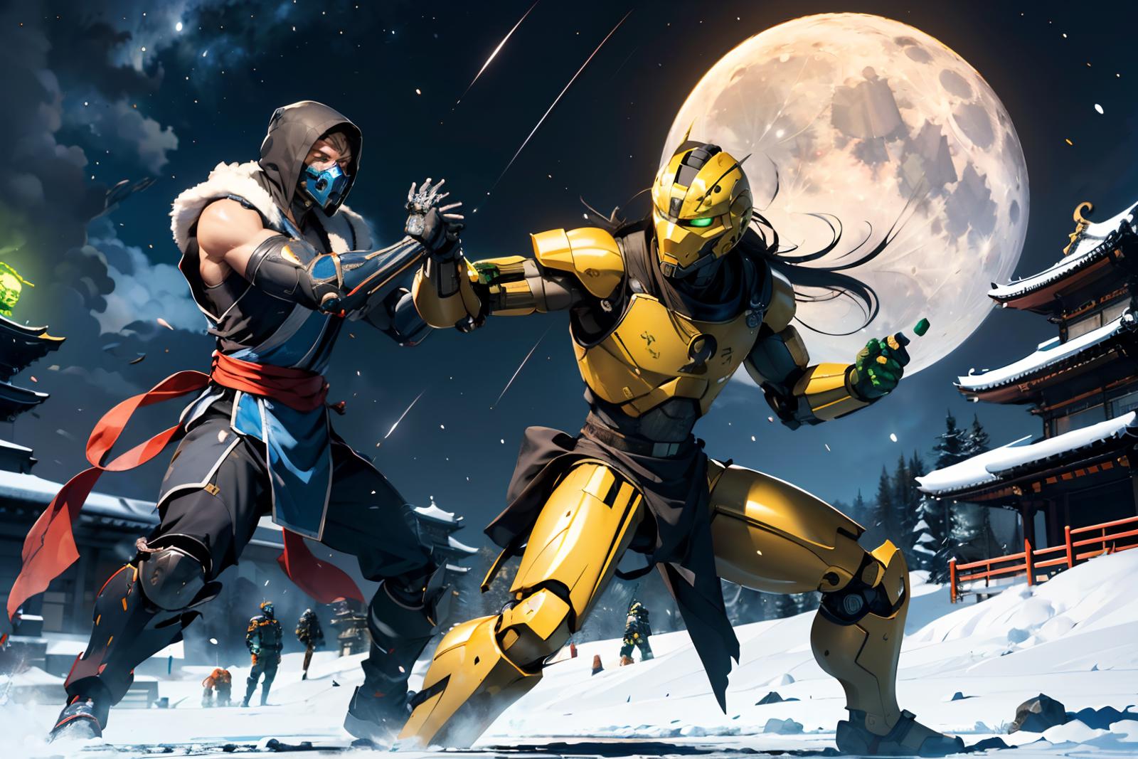 Cyrax (Mortal Kombat) image by wikkitikki