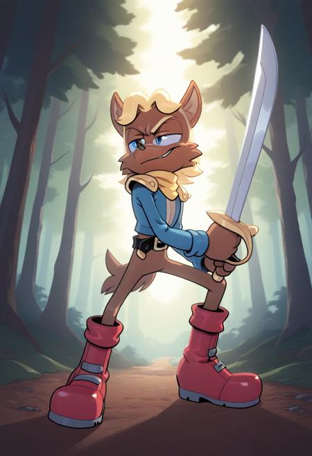 Antoine D'Coolette - Sonic Archie Comics Illustrious