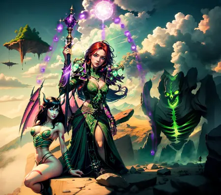 Nemesis - Tier 2 Warlock World of Warcraft Set