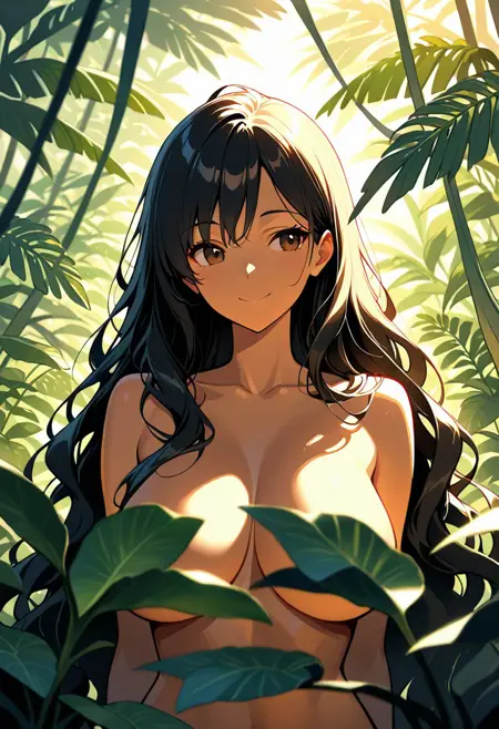 Anime Style Eve (Convenient Plant Censor)