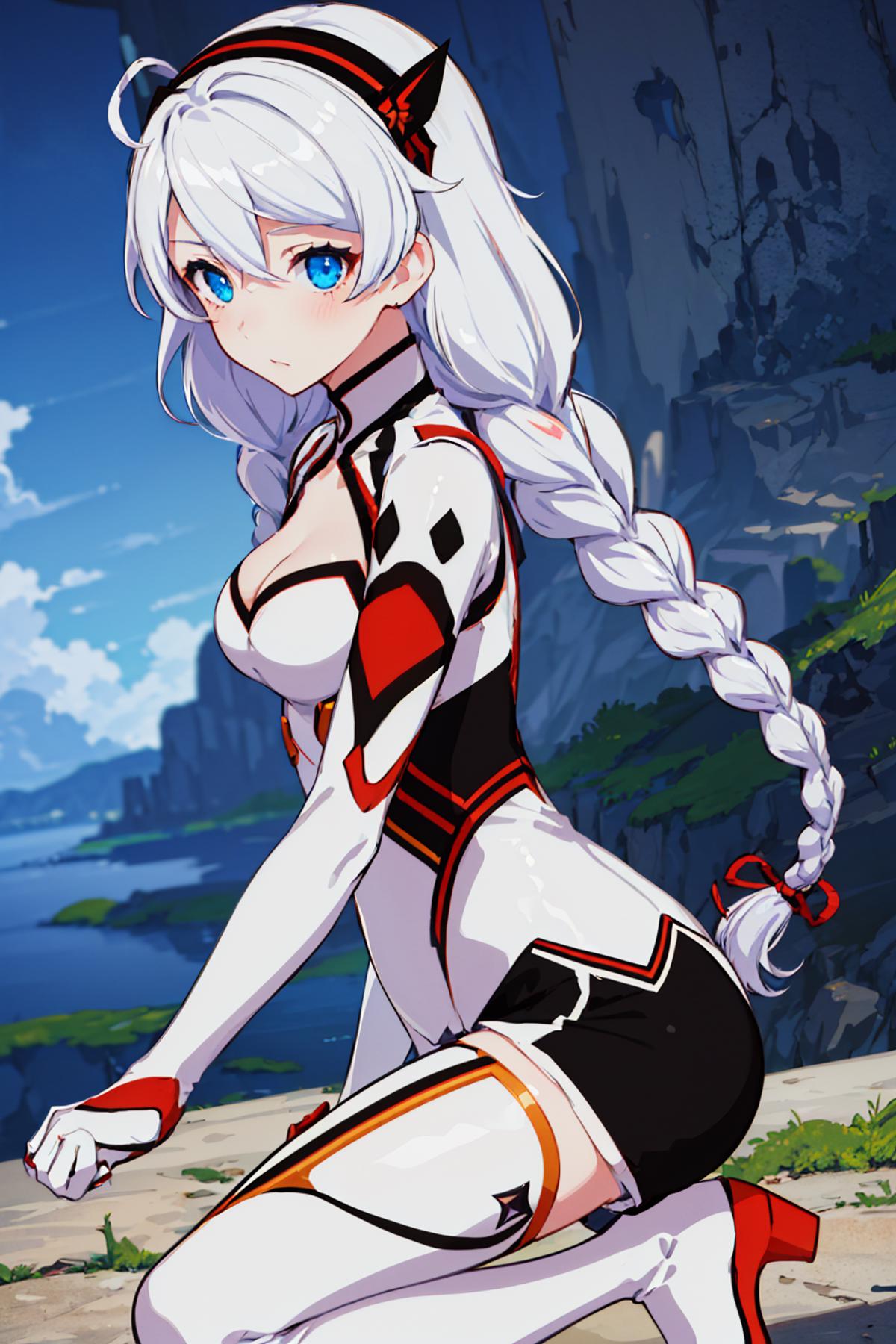 Kiana white comet honkai 3rd v3 stable diffusion lora civitai