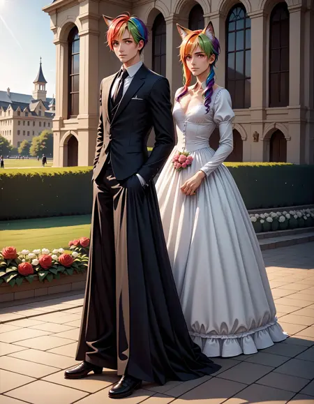 Pony Concept Embeddings - VictorianDressPDXL