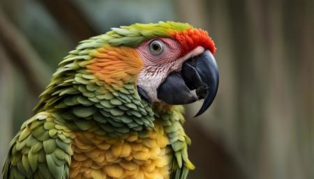 NurLens photography, close-up portrait, Parrot, natural light, sharp, detailed face, magazine, press, photograph, canon, nikon, focus,  ((best quality)),((masterpiece)),((detailed))