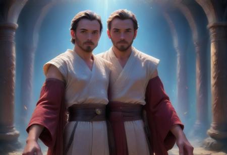 (Isekai anime style,manga,animw,best quality,,up_8,up_9,8k,master_class,masterpiece,real good,totally awesome.vibrant colors,perfect beautiful early morning light)l. Help me, Obi-Wan Kenobi. You're my only hope.