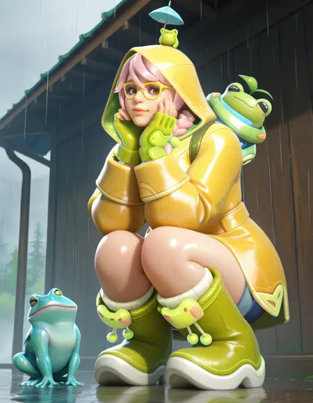 Rainy Day Mei (Pony & Illus)