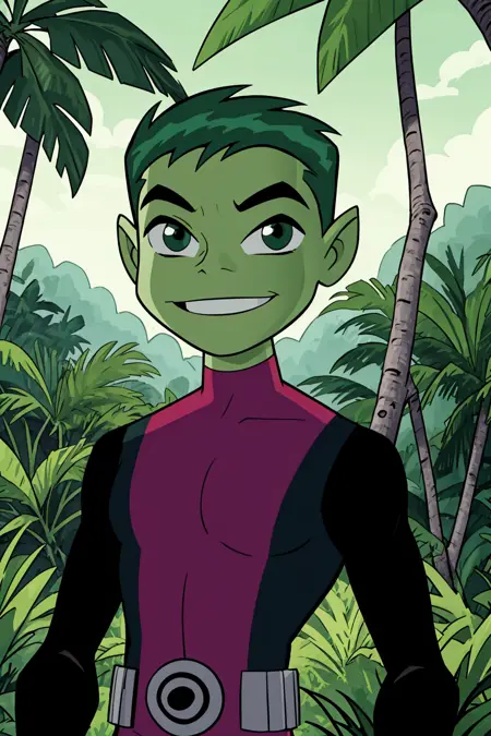 Beast Boy - Teen Titans - SD1.5 LORA