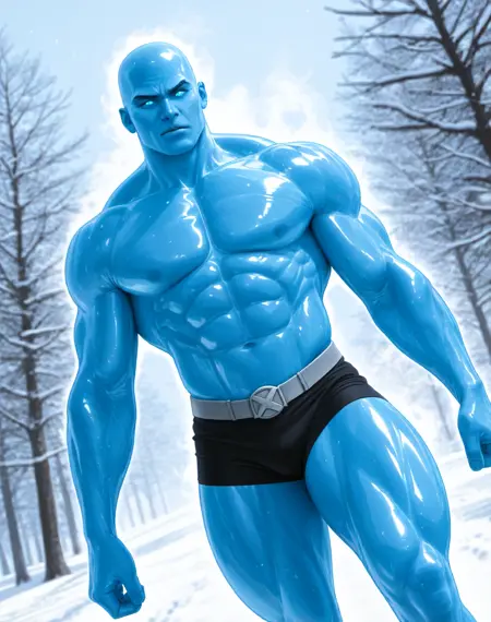 Iceman (Marvel Comics) (Illustrious) (AD)